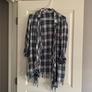 Plaid shawl